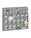 Scaffale a cassetti in polipropilene cm. 60x10,7x50h