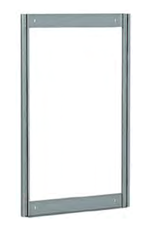 STRUTTURA POSTERIORE CM. 60x4,1x100h PER FISSAGGIO A MURO