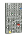 Scaffale a cassetti in plastica cm. 60x11,3x102,2h