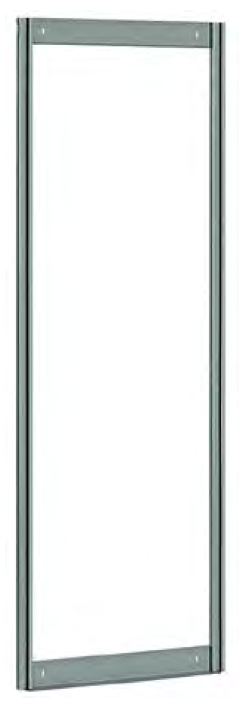STRUTTURA POSTERIORE CM. 60x4,1x175h PER FISSAGGIO A MURO