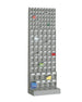 Scaffale polipropilene con cassetti di varia dimensione cm. 60x32,5x178,6h