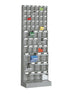Scaffale plastica a cassetti estraibili per la raccolta di minuterie e accessori cm. 60x32,5x177h