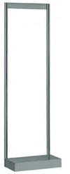 STRUTTURA POSTERIORE CM. 60x32,5x195h PER FISSAGGIO A MURO