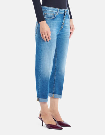 DONDUP KOONS KOONS-DS0345D-LG6 da donna
