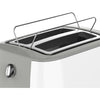 Tostapane - BRANDT - T02T1050W - 2 slot - 7 livelli di potenza - Cassetto raccogli briciole - Bianco