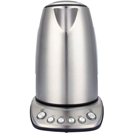 Bollitore - BRANDT - BO1202B - 1,7 L - 5 temperature + mantenimento in caldo - Acciaio inossidabile e nero