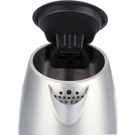 Bollitore - BRANDT - BO1202B - 1,7 L - 5 temperature + mantenimento in caldo - Acciaio inossidabile e nero