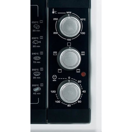 Mini forno BRANDT FC160MW - 16 L - convezione naturale - multifunzione con calore rotante