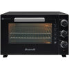 BRANDT FC469MUB - Mini-Forno 46 litri - 1800W - Multifunzioni - Termostato regolabile 230C - Timer 120min - Alluminio - Nero
