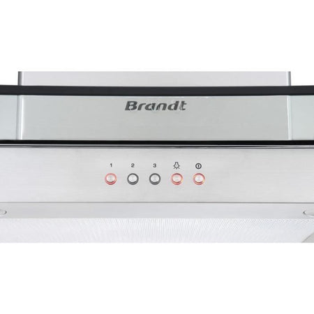 CAPPA DECORATIVA BRANDT - BHB1644IX - 60CM
