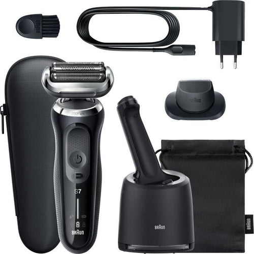 Rasoio elettrico con rasaerba di precisione Braun Serie 7 71 -N7200cc - Smartcare Center, Black