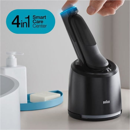 Rasoio elettrico con rasaerba di precisione Braun Serie 7 71 -N7200cc - Smartcare Center, Black