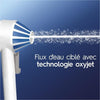 Idropulsore Oral-B - AquaCare 4 - Tecnologia Oxyjet - 2 tipologie di getto - 2 intensità regolabili