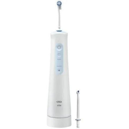 Idropulsore Oral-B - AquaCare 4 - Tecnologia Oxyjet - 2 tipologie di getto - 2 intensità regolabili