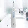 Idropulsore Oral-B - AquaCare 4 - Tecnologia Oxyjet - 2 tipologie di getto - 2 intensità regolabili