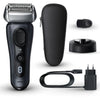 Rasoio - BRAUN - SERIES 8 8513s - 4 elementi di rasatura - Wet&Dry - 60 min - Nero