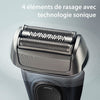 Rasoio - BRAUN - SERIES 8 8513s - 4 elementi di rasatura - Wet&Dry - 60 min - Nero