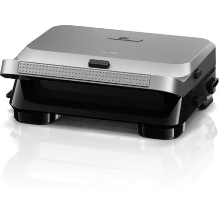 Grill - BRAUN - Sandwich Maker 5 SM5005 - 800 W - Acciaio inossidabile / Nero