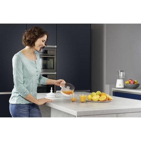 Spremiagrumi BRAUN CJ3000 - 20 W - 5 livelli di controllo della polpa - Bianco