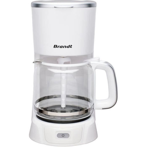 Caffettiera con filtro BRANDT CAF1318S - Bianco