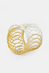 Bracciale anelli incrociati