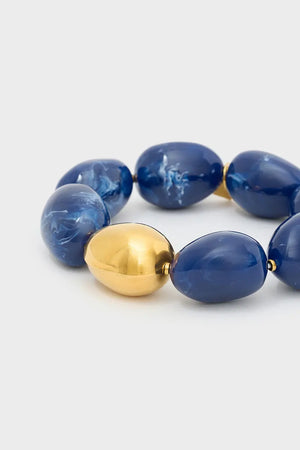 Bracciale elastico con pietre | NALÌ