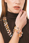 Bracciale elastico con pietre in acrilico | MYA ACCESSORIES