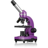 Microscopio per studenti BIOLUX SEL - BRESSER JUNIOR - ingrandimento 40x-1600x - kit per esperimenti - viola