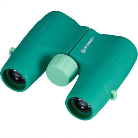 Robusto binocolo per bambini - BRESSER JUNIOR - ergonomico - ingrandimento 6x - verde