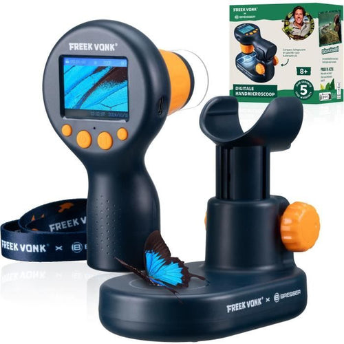 Microscopio portatile - Gioco di scoperta - BRESSER - Da 8 anni