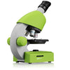 Microscopio 40x-640x - BRESSER JUNIOR - Illuminazione a LED - kit di sperimentazione - verde
