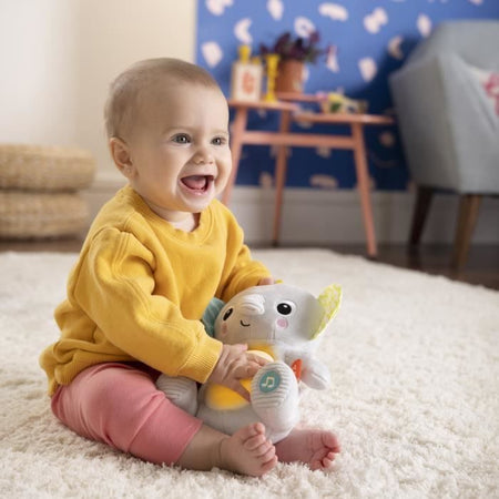 Bright avvenzioni giocattolo per elefanti peluche abbraccio, figli e lumieres