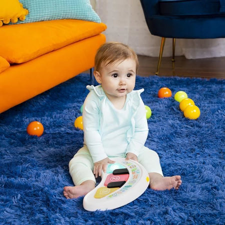 Bright inizia Trotteur Tiny Trek 2 in 1, modello di viti nella giungla, giocattolo di attività, altezza regolabile, luce e suoni, 6 mesi+