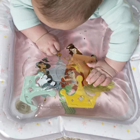 Tappetino per l'acqua per neonati - DISNEY BABY - PRINCIPESSE - Gioco sensoriale ed educativo - Gonfiabile - Dalla nascita - Facile da pulire