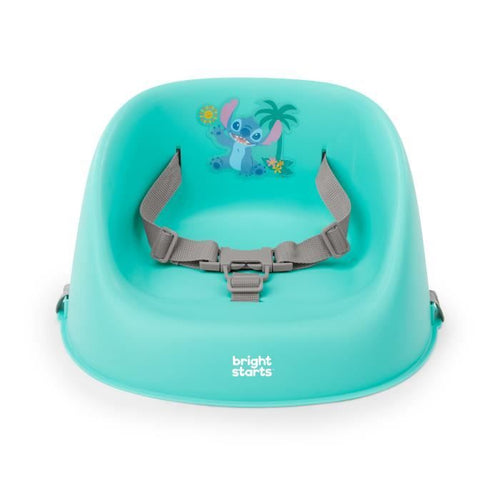 DISNEY BABY - STITCH - Seggiolino rialzato per neonati da 6 mesi a 3 anni, Universale, Cintura di sicurezza a 3 punti, Facile da pulire