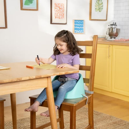 DISNEY BABY - STITCH - Seggiolino rialzato per neonati da 6 mesi a 3 anni, Universale, Cintura di sicurezza a 3 punti, Facile da pulire