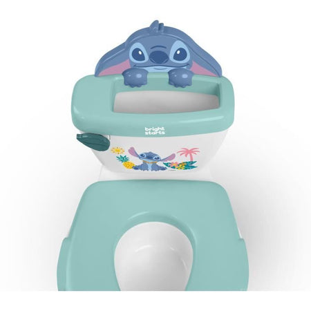 DISNEY BABY - STITCH - Mini WC con riduttore per sedile WC incluso, 2 in 1, Vasino rimovibile facile da pulire