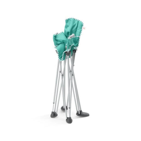 BRIGHT STARS Pop N Dine - Seggiolone per la pappa del bambino, pieghevole, portatile, da viaggio, leggero, facile da pulire, borsa per il trasporto inclusa