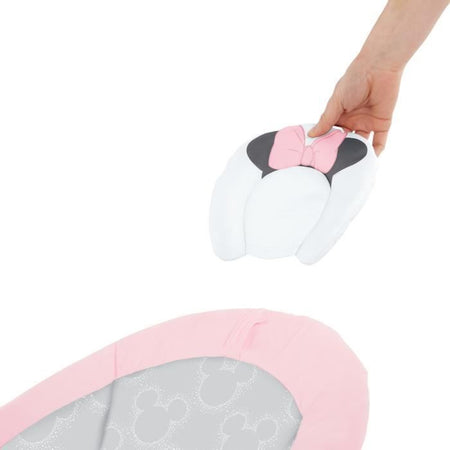 BRIGHT STARTS - Lettino vibrante Minnie Mouse Rosy Skies