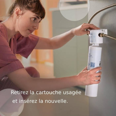 Cartuccia filtrante - BRITA - Mypure SLIM V-MF - 8000 L di acqua filtrata / 12 mesi - 3 livelli di filtrazione