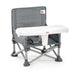 Seggiolino rialzato pieghevole compatto BRIGHT STARTS - Pop 'N Sit, tablet rimovibile, ultra compatto, borsa per il trasporto inclusa