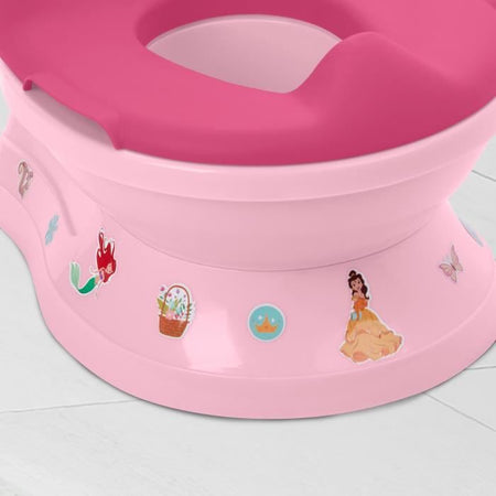 DISNEY BABY - PRINCIPESSE - Mini WC con riduttore per sedile WC incluso, 2 in 1, MySize, Vasino rimovibile facile da pulire