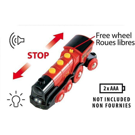 batterie locomotive rosse