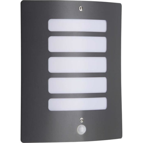 BRILLIANT Applique da esterno con rilevatore TODD - E27 - 1x60W - Colore antracite