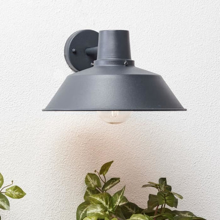 BRILLANTE Applique da esterno HUMPHREY - E27 - 1x60W - Colore antracite