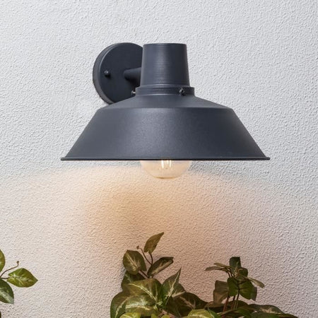 BRILLANTE Applique da esterno HUMPHREY - E27 - 1x60W - Colore antracite