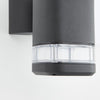 Jandy Outdoor Applique, Black, Gu10 Max 18W, Bulb non incluso