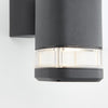 Jandy Outdoor Applique, Black, Gu10 Max 18W, Bulb non incluso