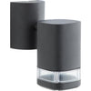 Jandy Outdoor Applique, Black, Gu10 Max 18W, Bulb non incluso