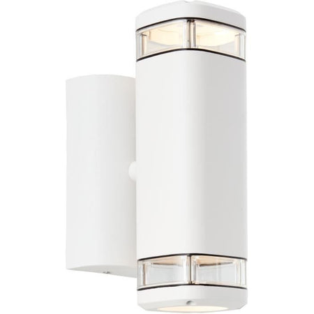 Jandy Outdoor Applique, White, Gu10 Max 2x18W, Bulb non incluso
